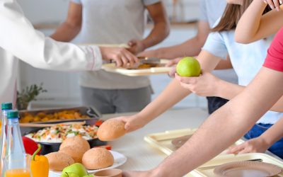 Repartidor de fruites i verdures per a escoles